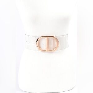 Clear Waist Statement Belt